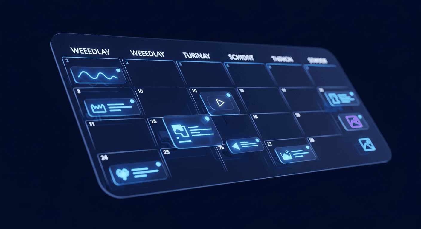 How to Build a Twitter Content Calendar That Gets Posted A weekly Twitter content calendar plan for solo founders on X